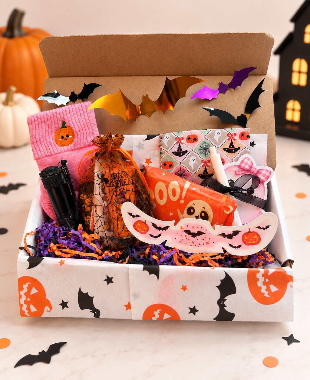 The Boo Box - Pumpkin Blush