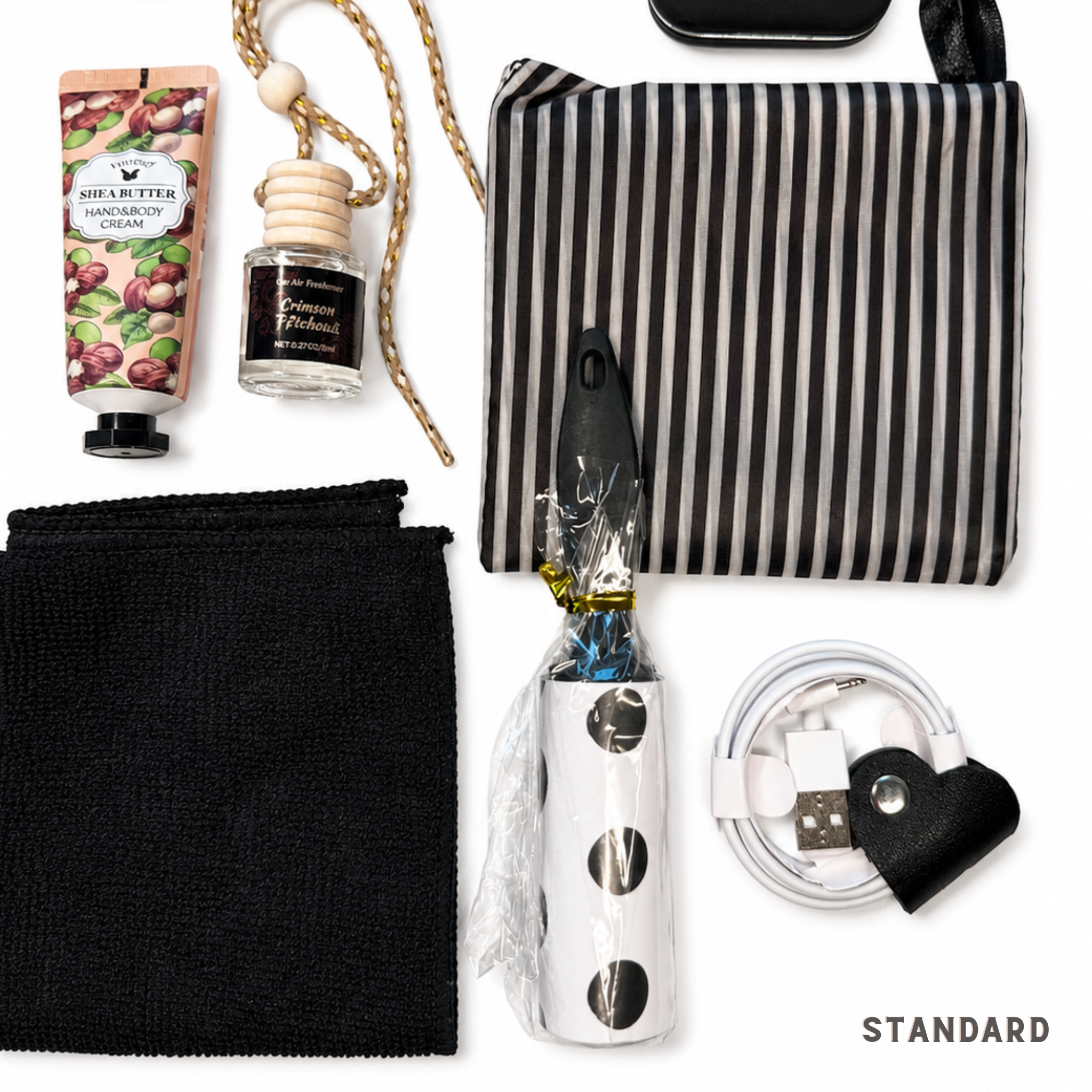 The Car Essentials Kit - Black & White