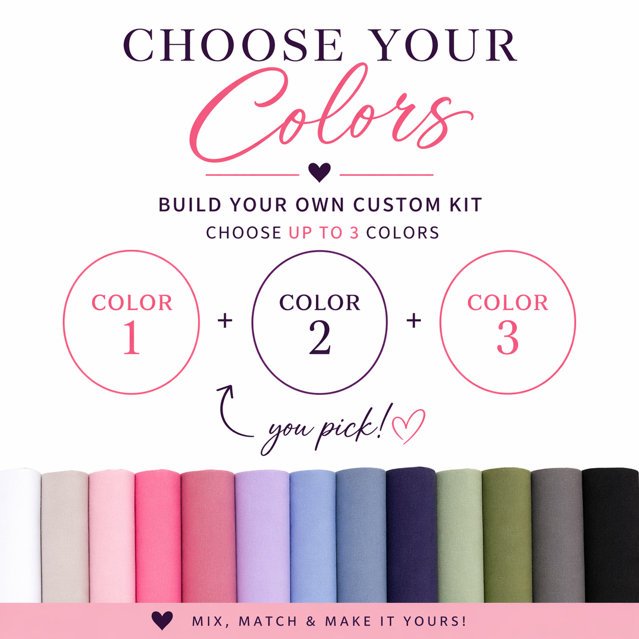 The Purse Essentials Kit - Choose Your Colors