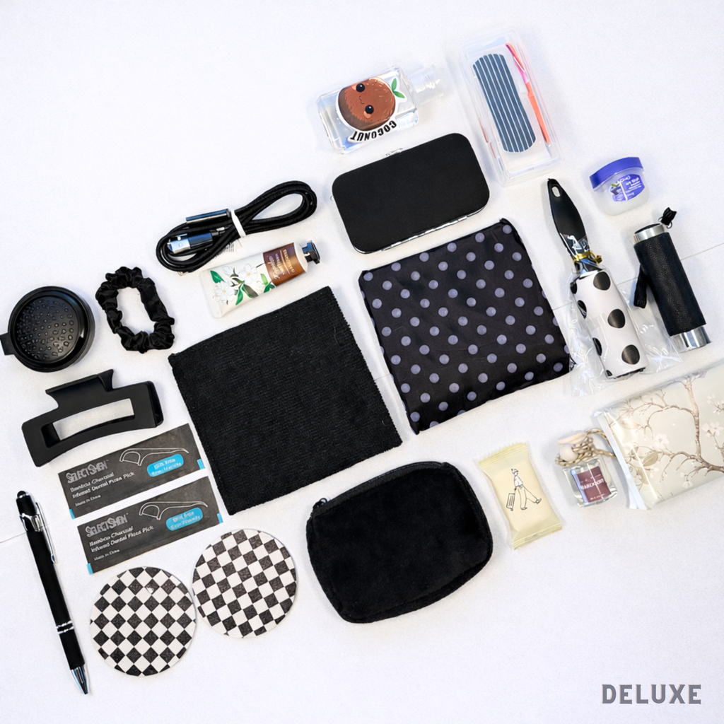 The Car Essentials Kit - Black & White