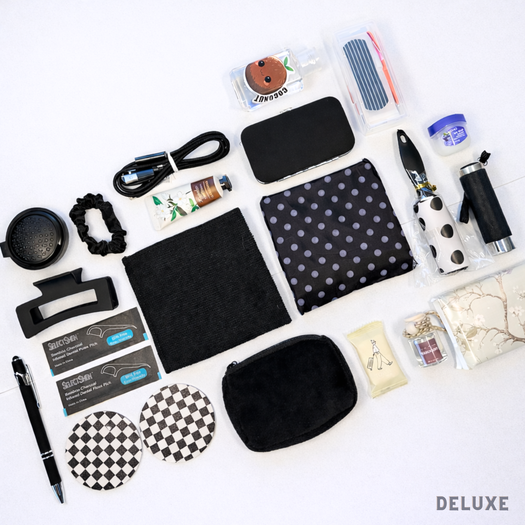 The Car Essentials Kit - Black & White