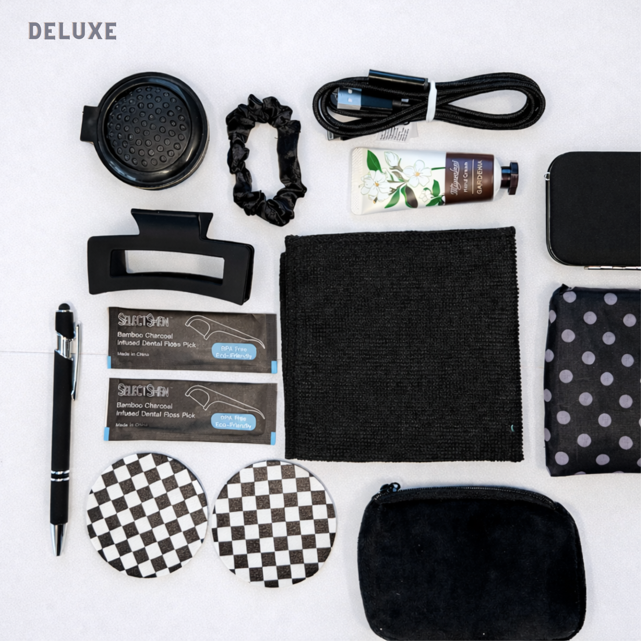 The Car Essentials Kit - Black & White