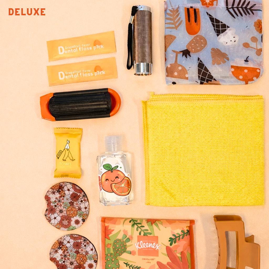 The Car Essentials Kit - Orange