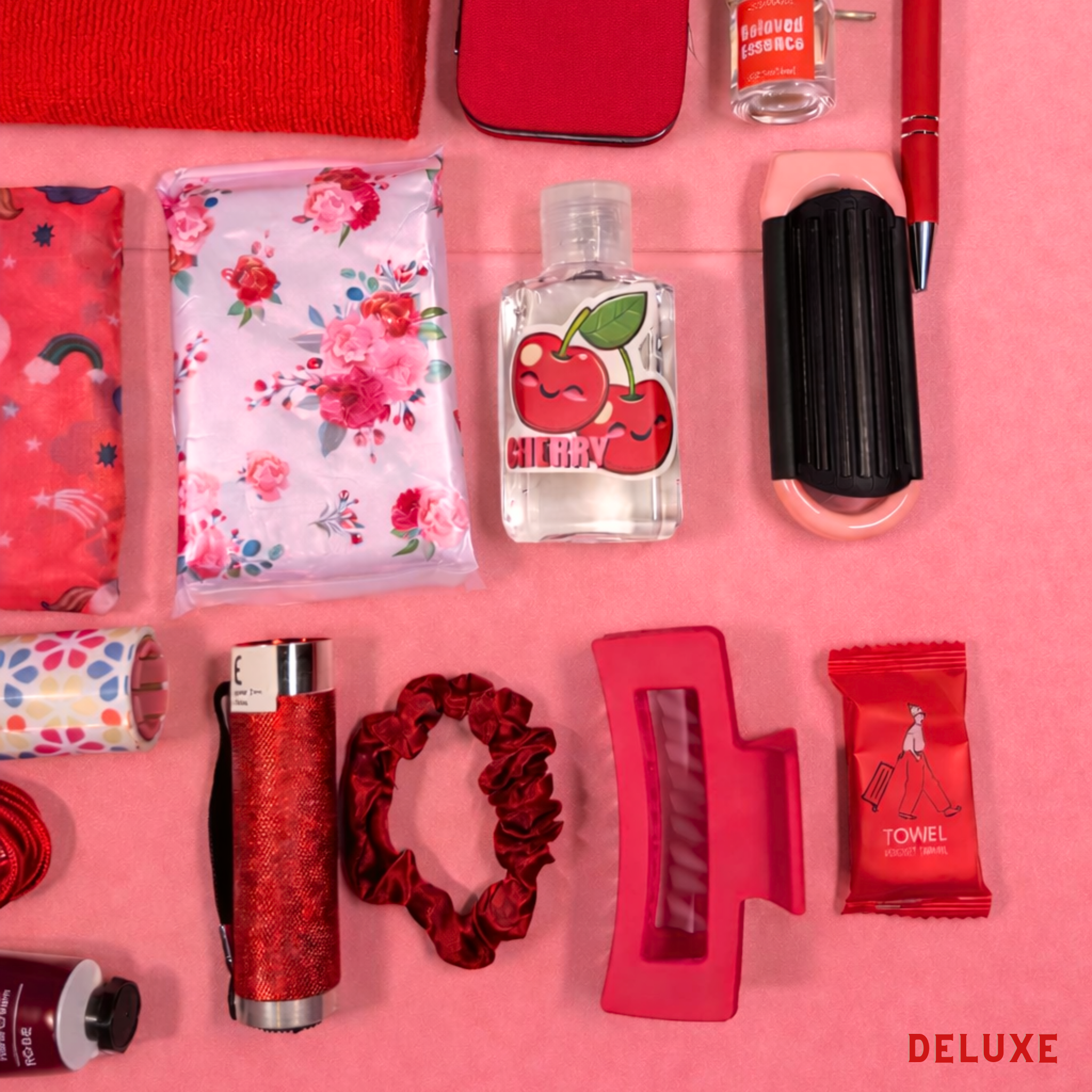 The Car Essentials Kit - Red