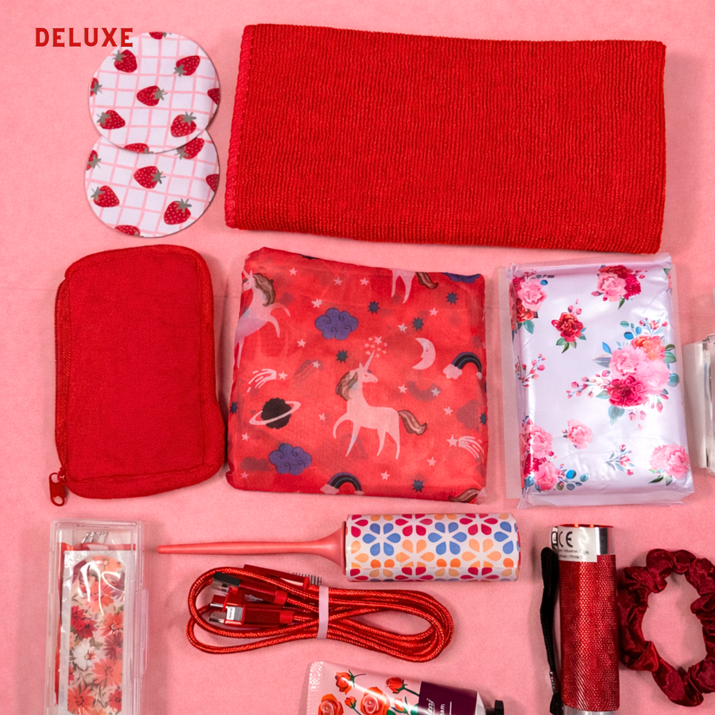 The Car Essentials Kit - Red
