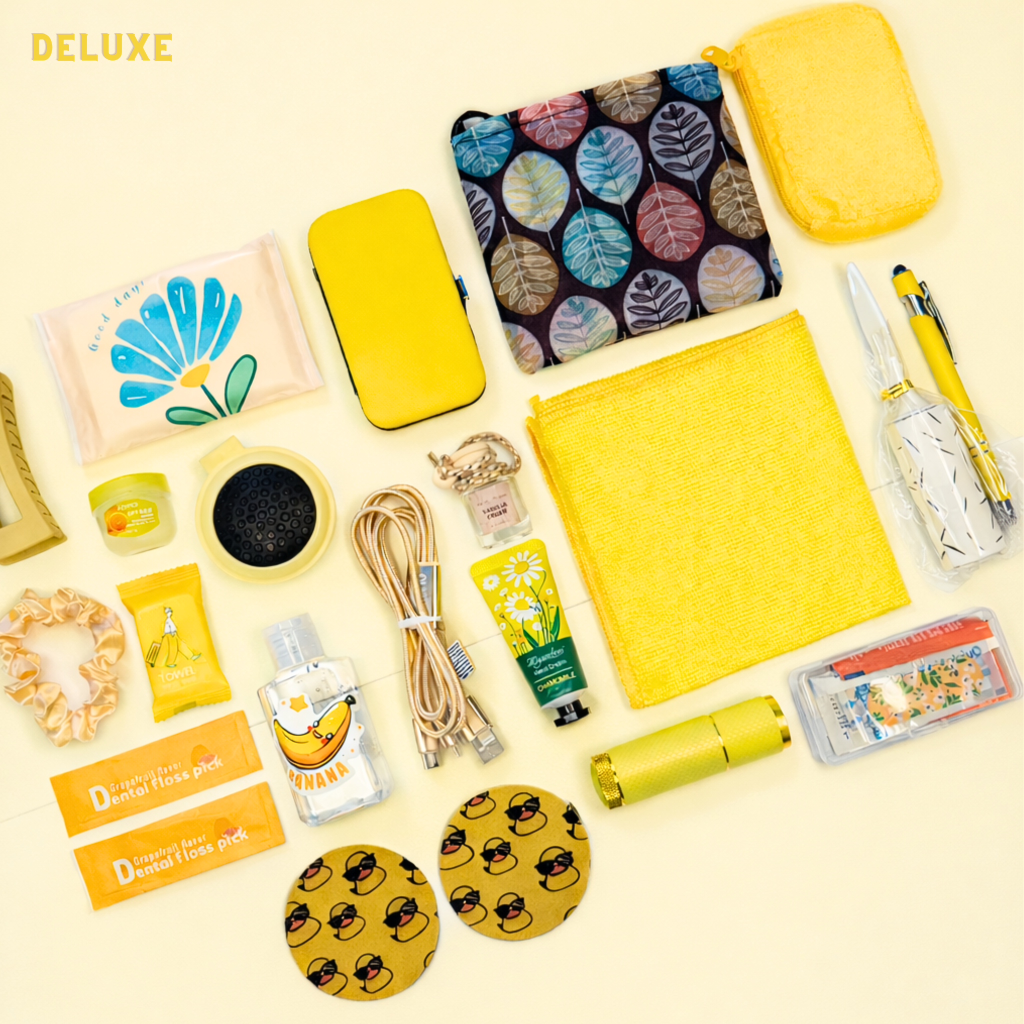 The Car Essentials Kit - Yellow