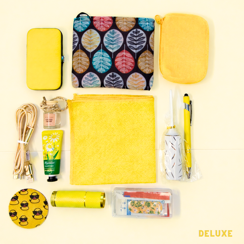 The Car Essentials Kit - Yellow