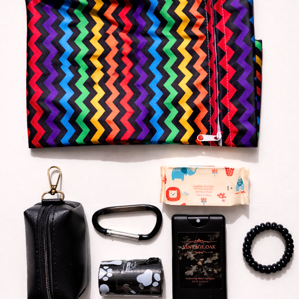 The Diaper Bag Essentials Kit - Black & White