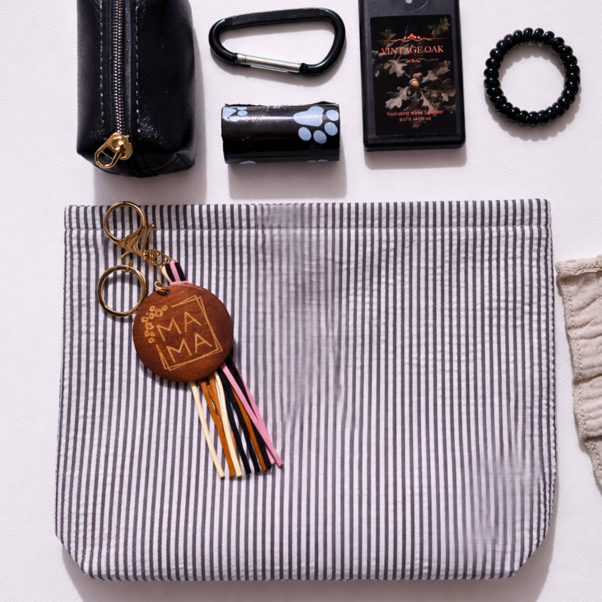 The Diaper Bag Essentials Kit - Black & White