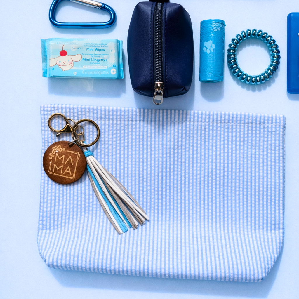 The Diaper Bag Essentials  Kit - Blue