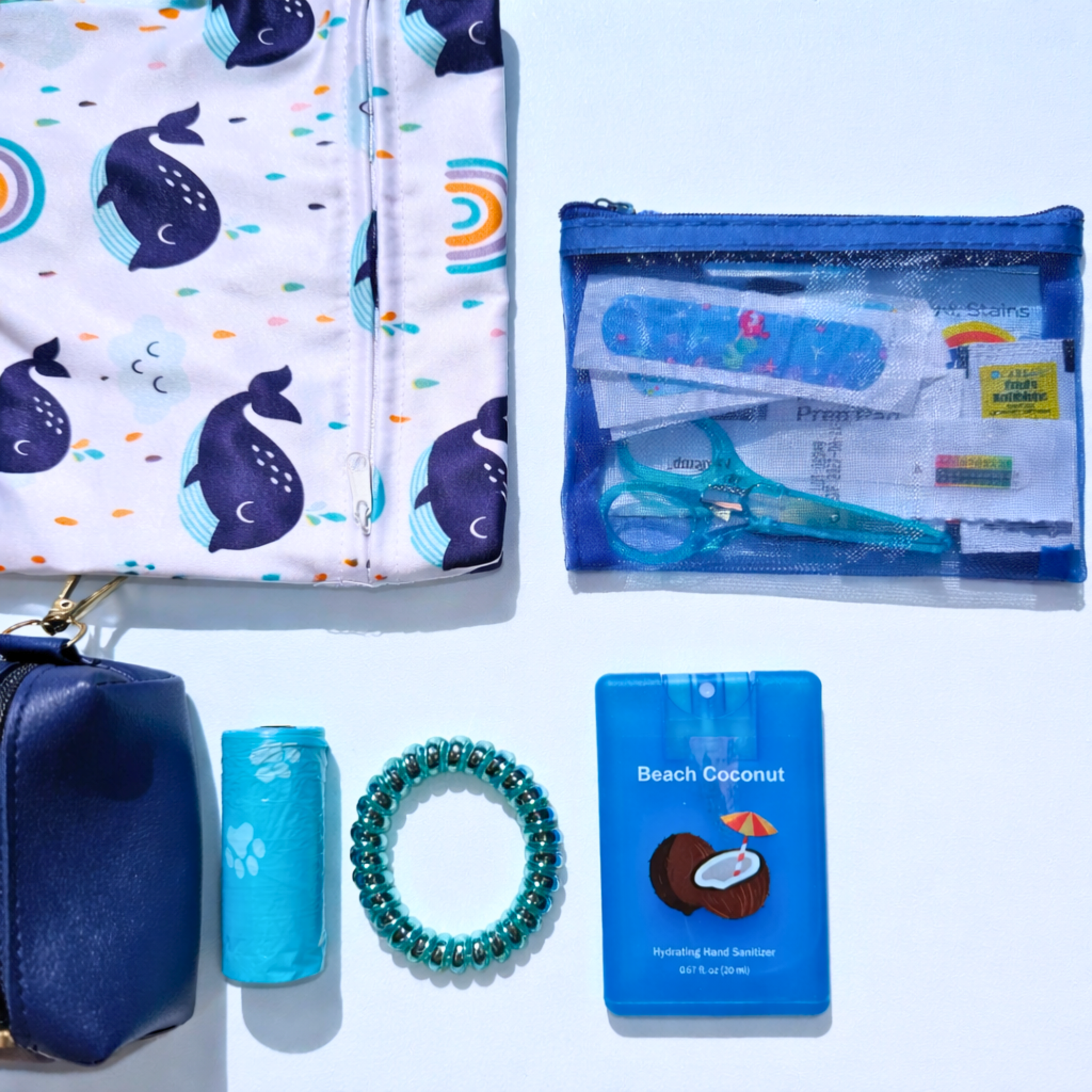 The Diaper Bag Essentials  Kit - Blue