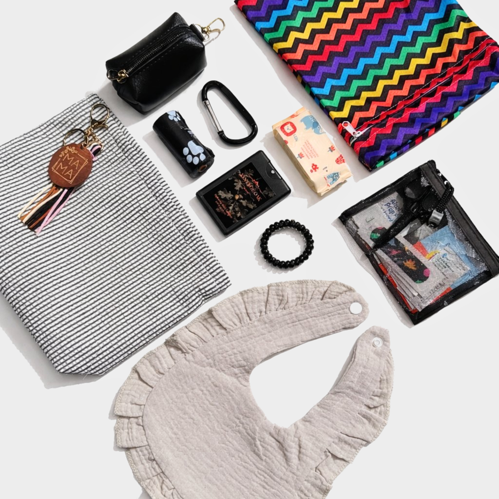 The Diaper Bag Essentials Kit - Black & White