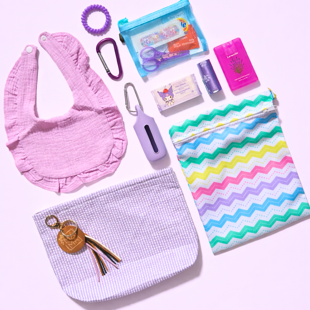 The Diaper Bag Essentials Kit - Lavender
