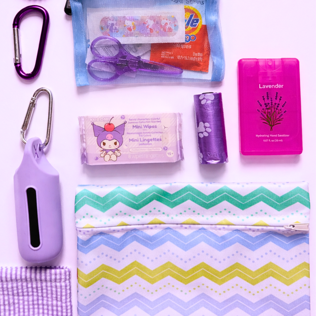 The Diaper Bag Essentials Kit - Lavender