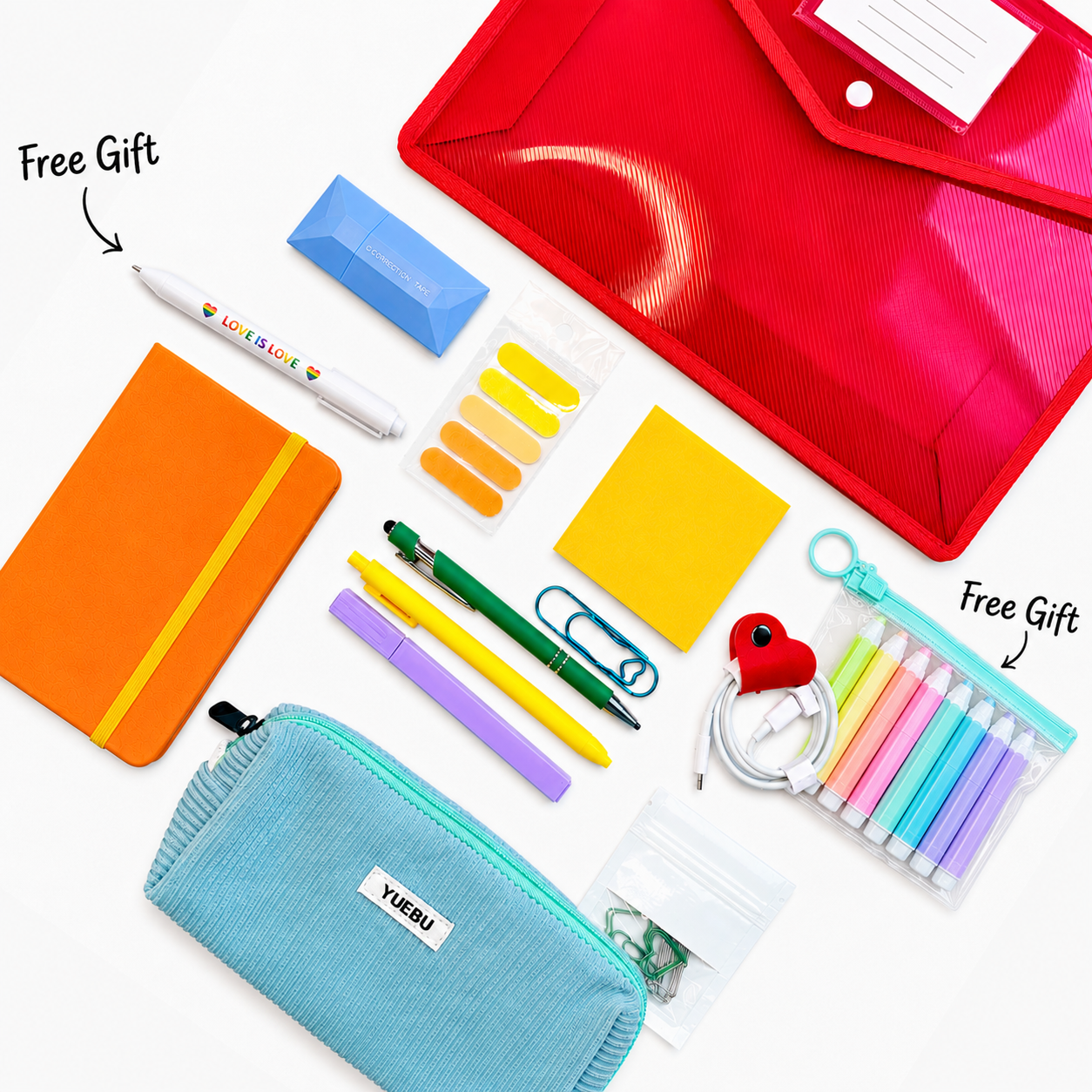 The Office Essentials Kit - Rainbow Edition