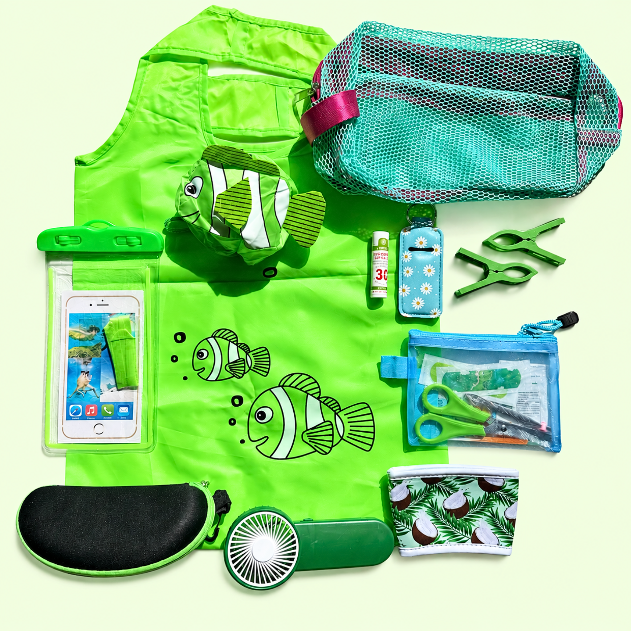 The Pool Essentials Kit - Palm Paradise