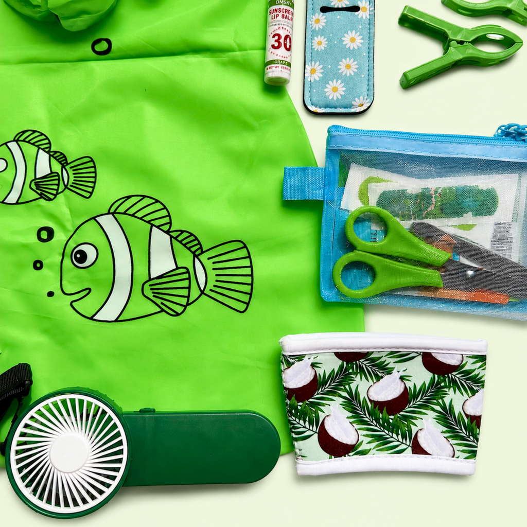 The Pool Essentials Kit - Palm Paradise