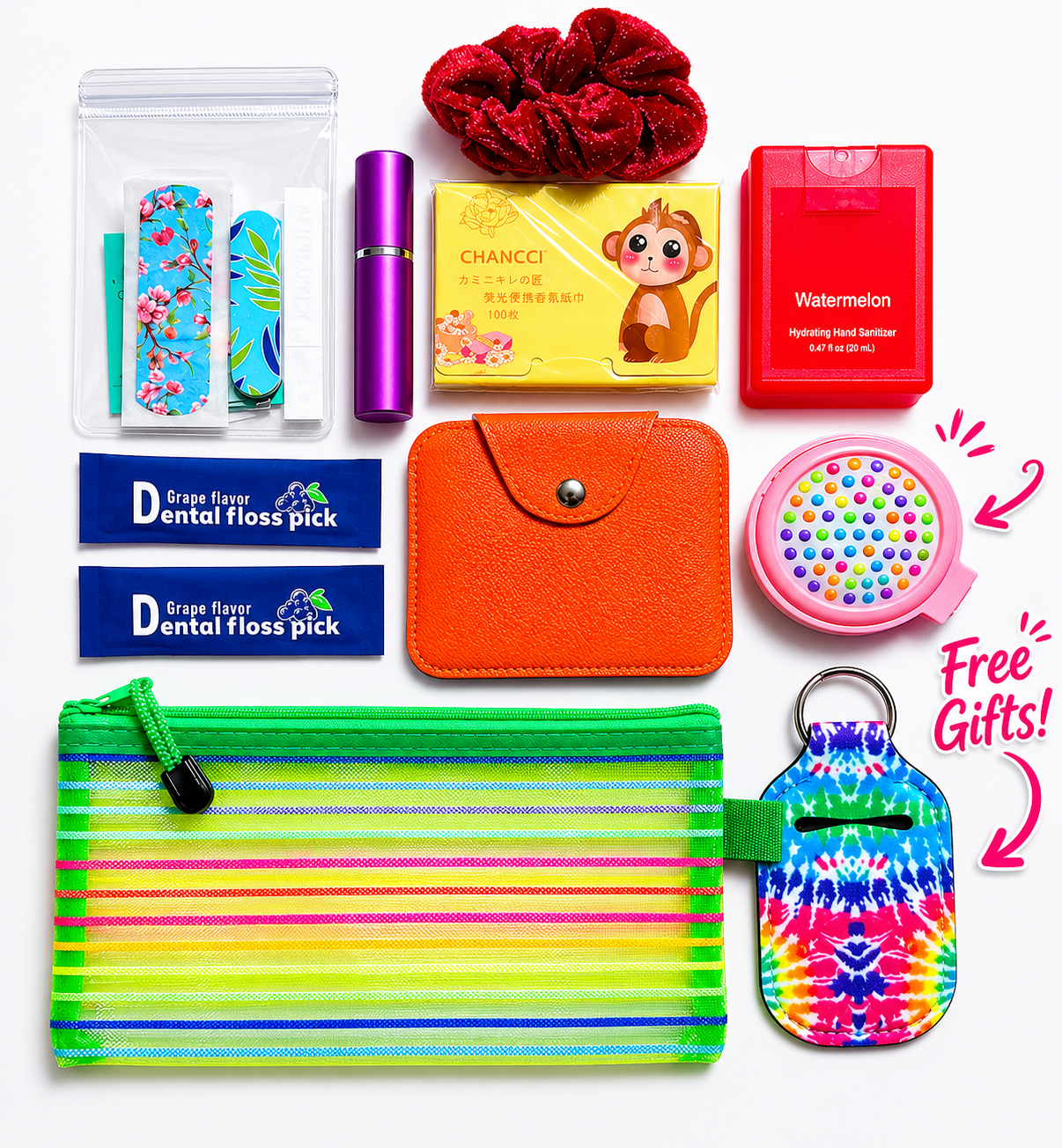 The Purse Essentials Kit - Rainbow Edition