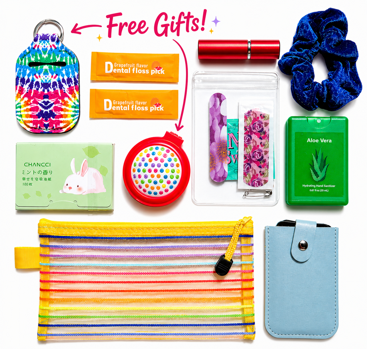 The Purse Essentials Kit - Rainbow Edition