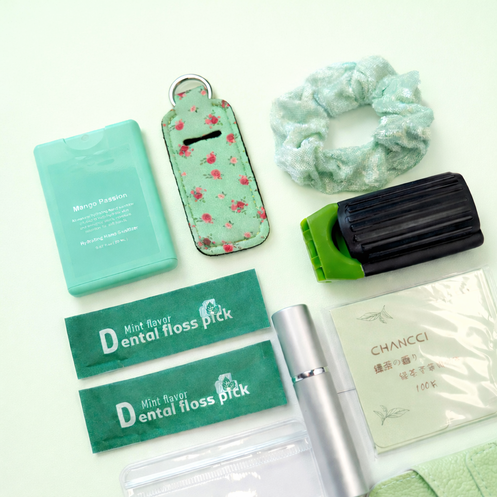 The Purse Essentials  Kit - Green