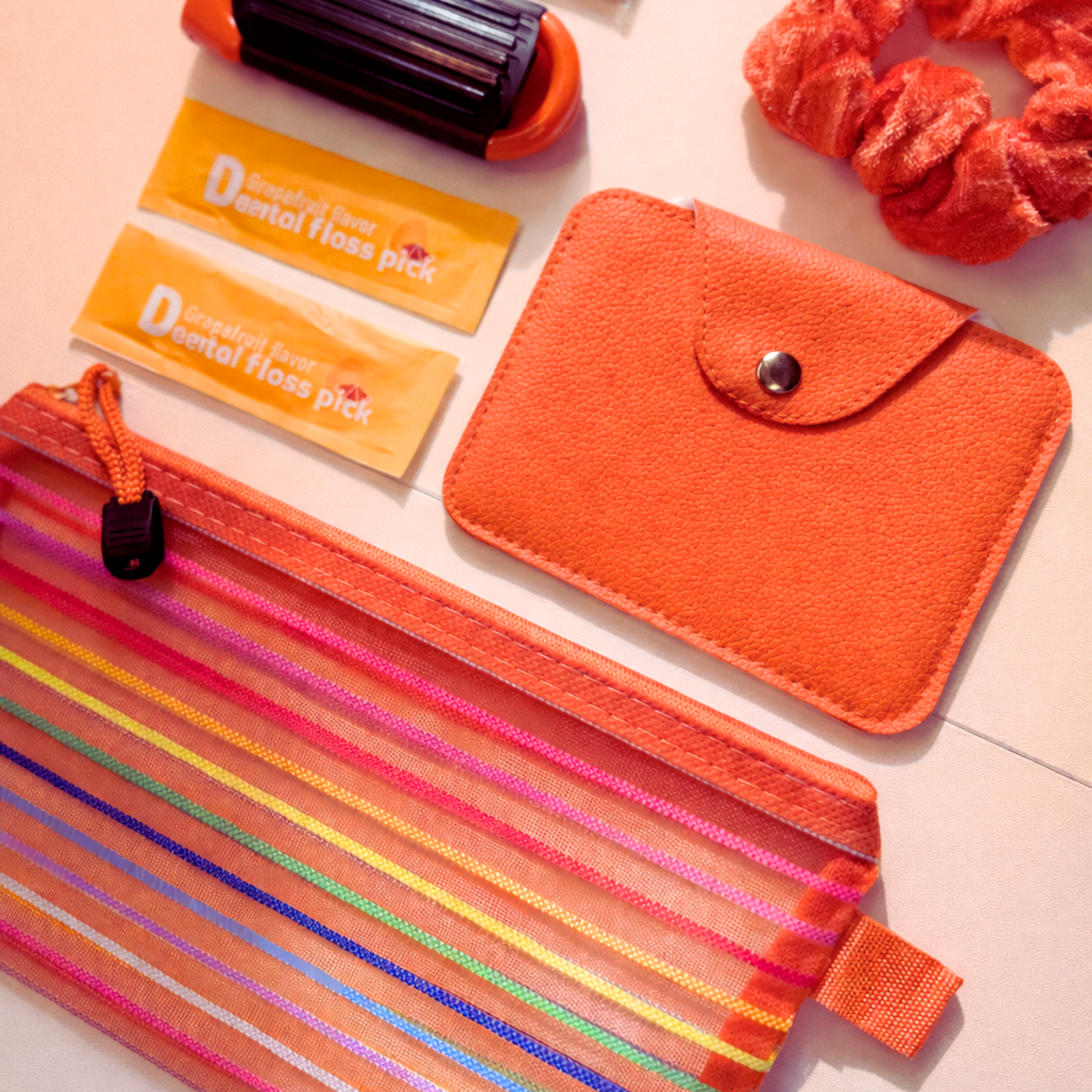 The Purse Essentials Kit - Orange