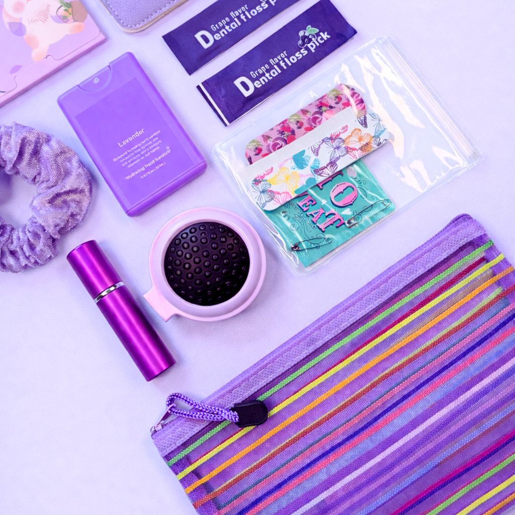 The Purse Essentials Kit - Purple