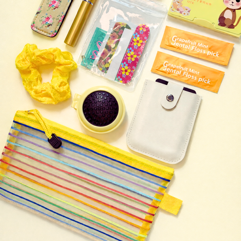 The Purse Essentials Kit - Yellow