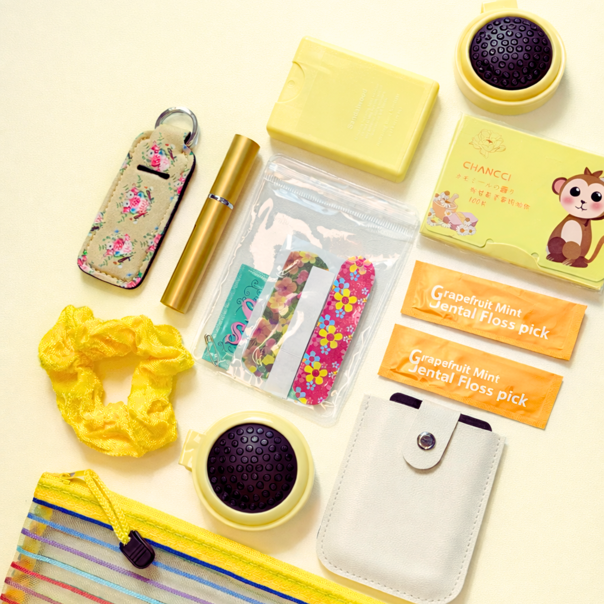 The Purse Essentials Kit - Yellow