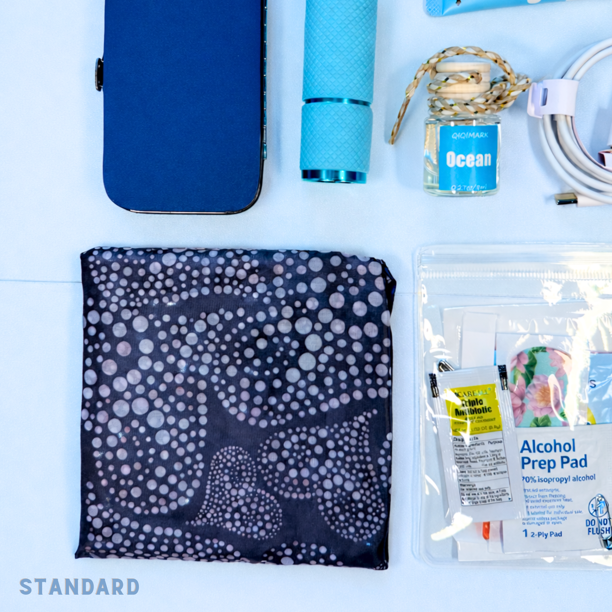 The Car Essentials Kit - Blue