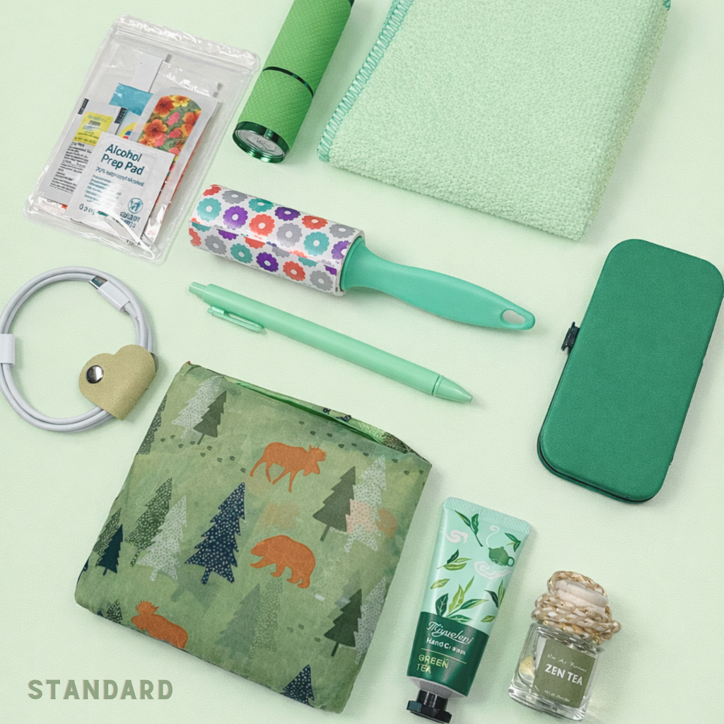 The Car Essentials Kit - Green