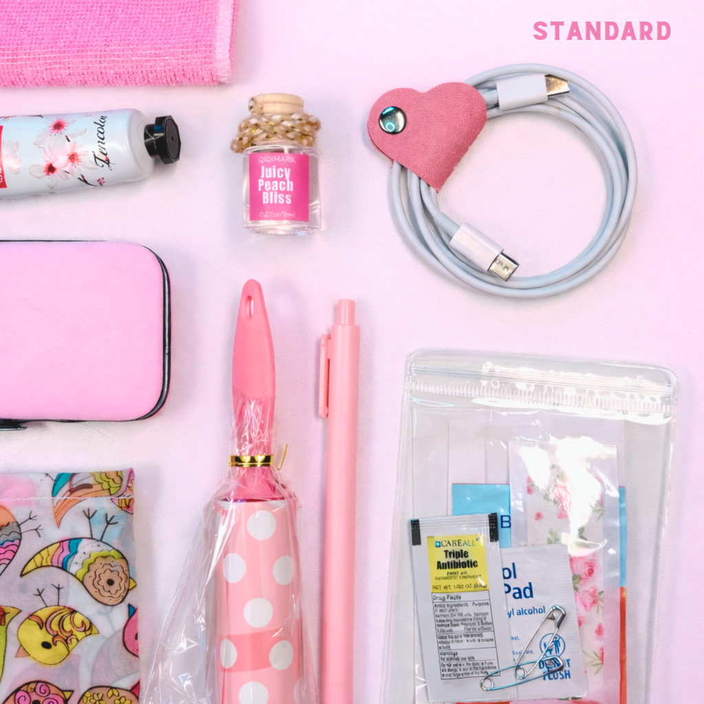 The Car Essentials Kit - Pink