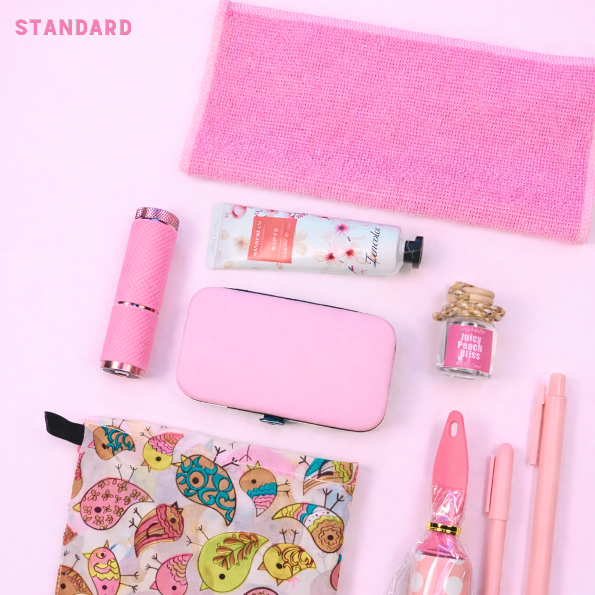 The Car Essentials Kit - Pink