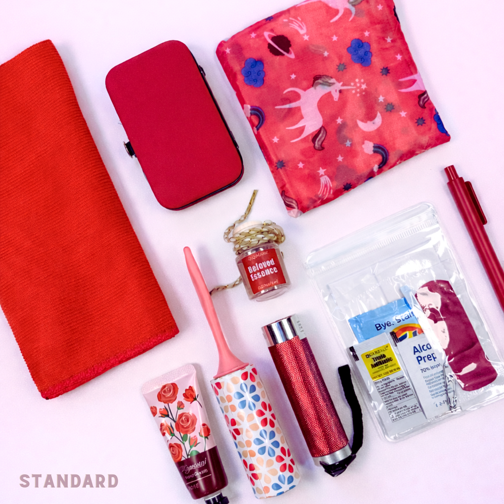 The Car Essentials Kit - Red