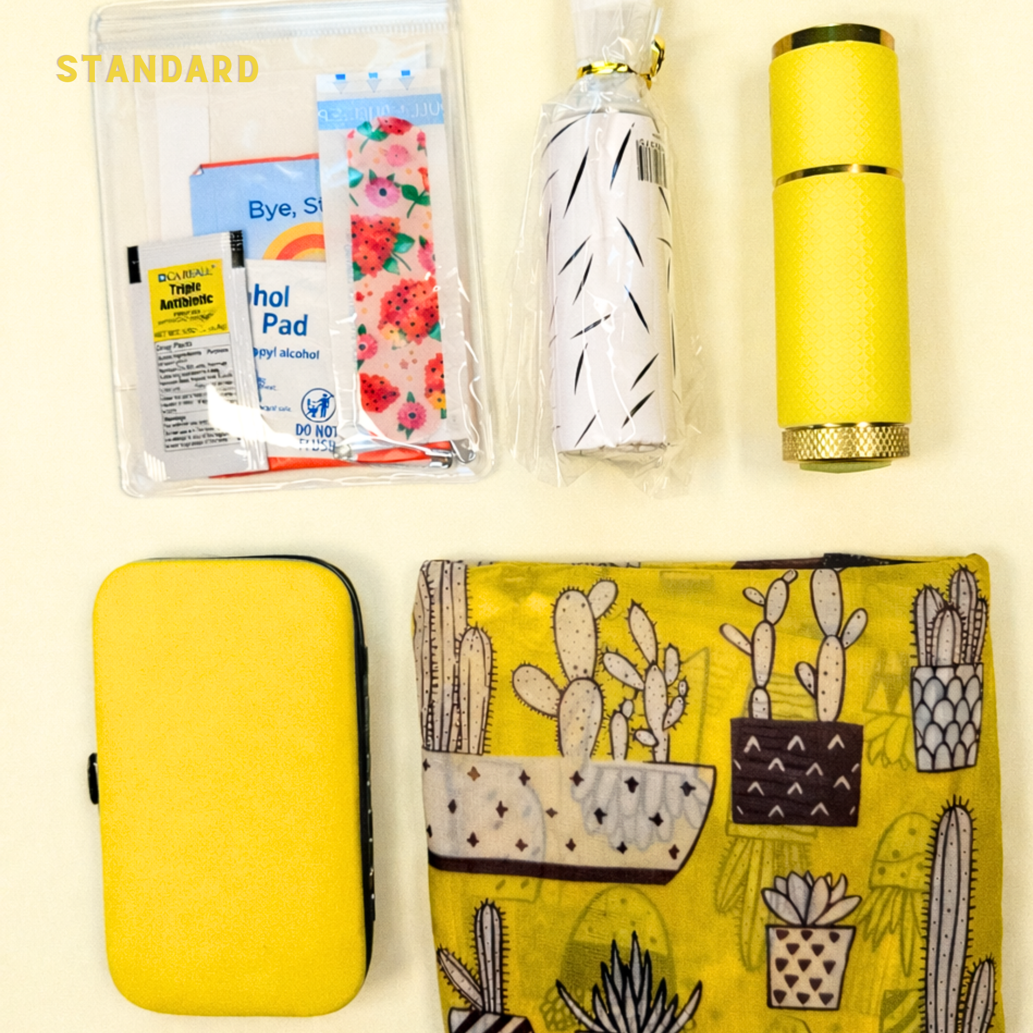 The Car Essentials Kit - Yellow