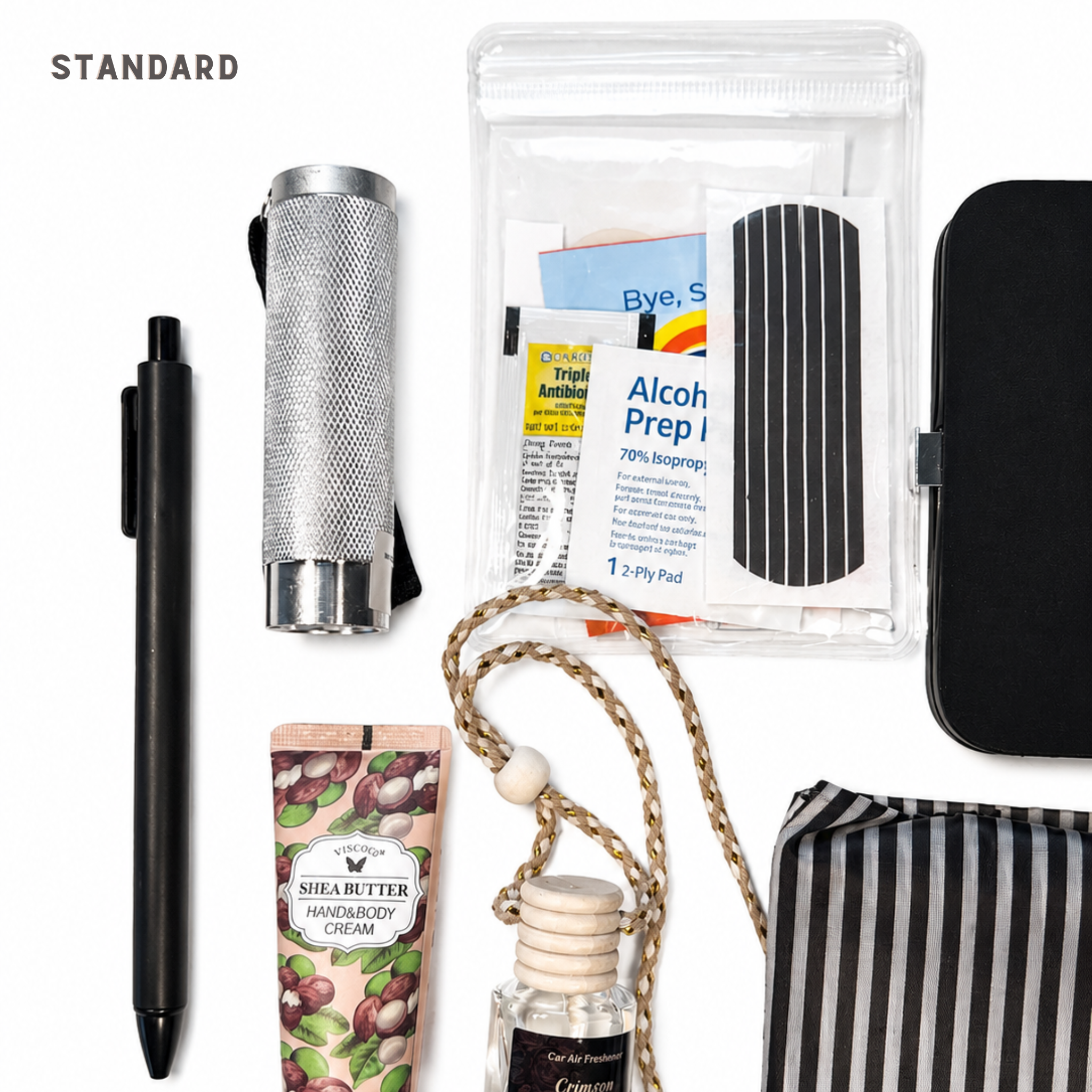 The Car Essentials Kit - Black & White