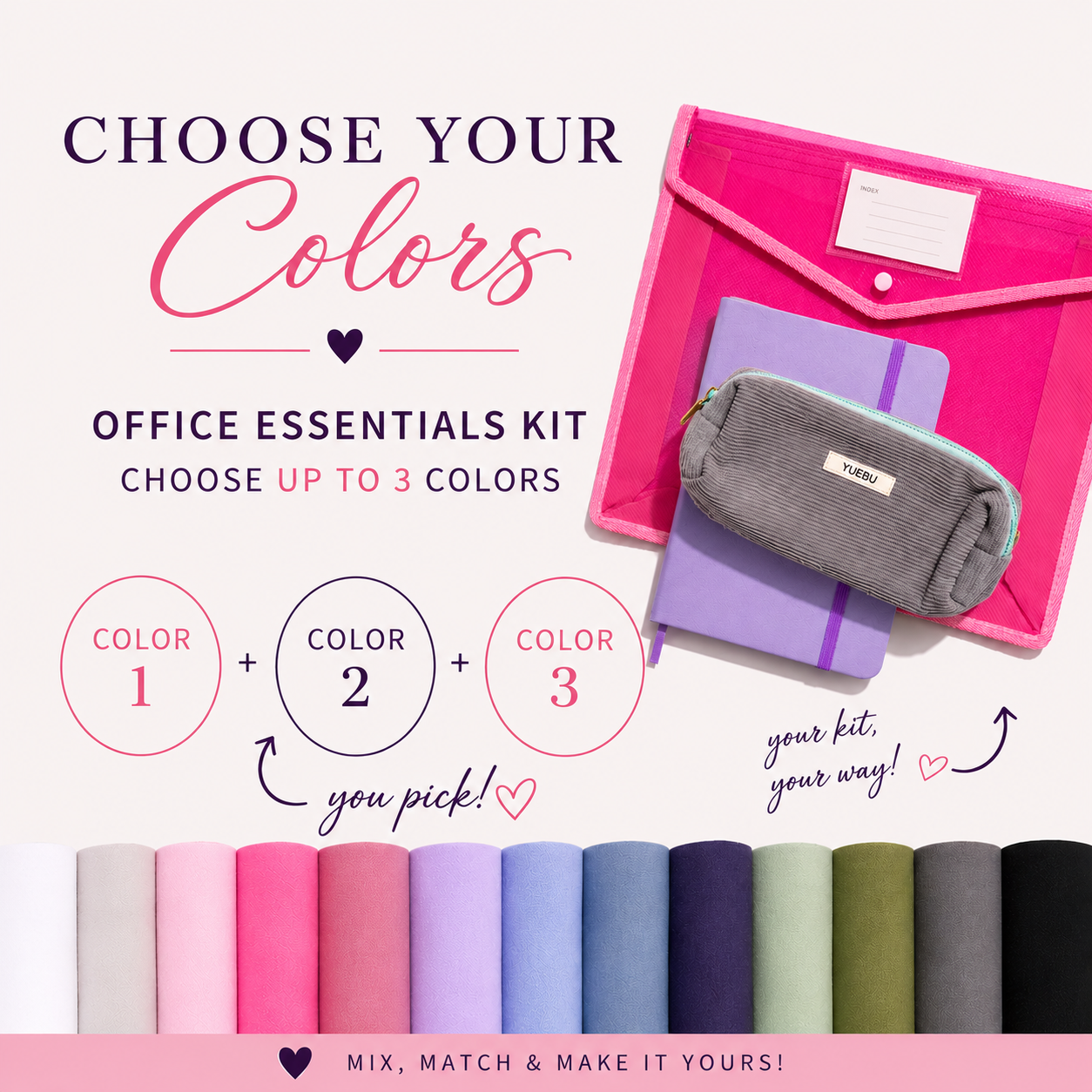 The Office Essentials Kit - Choose Your Colors