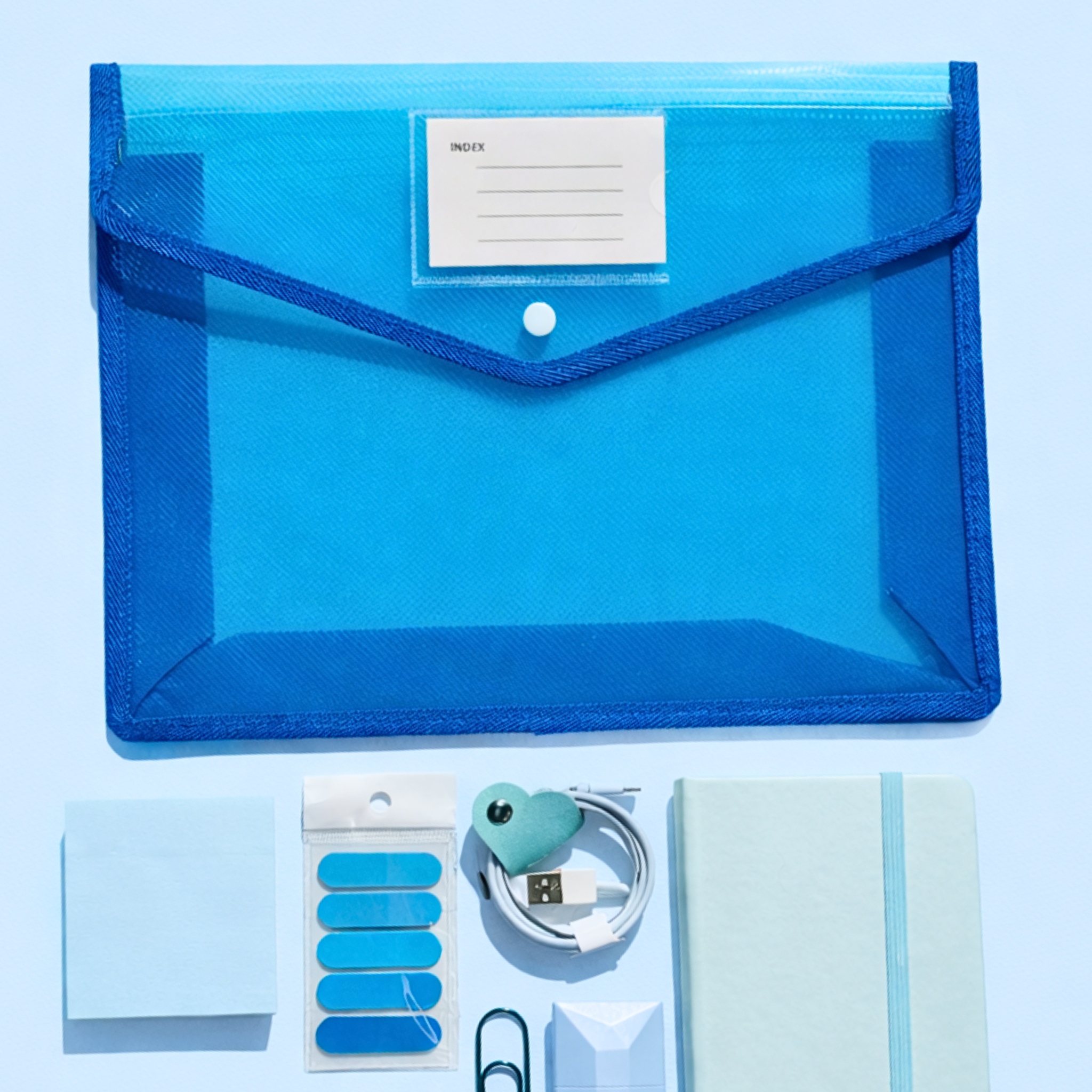 The Office Essentials Kit - Blue