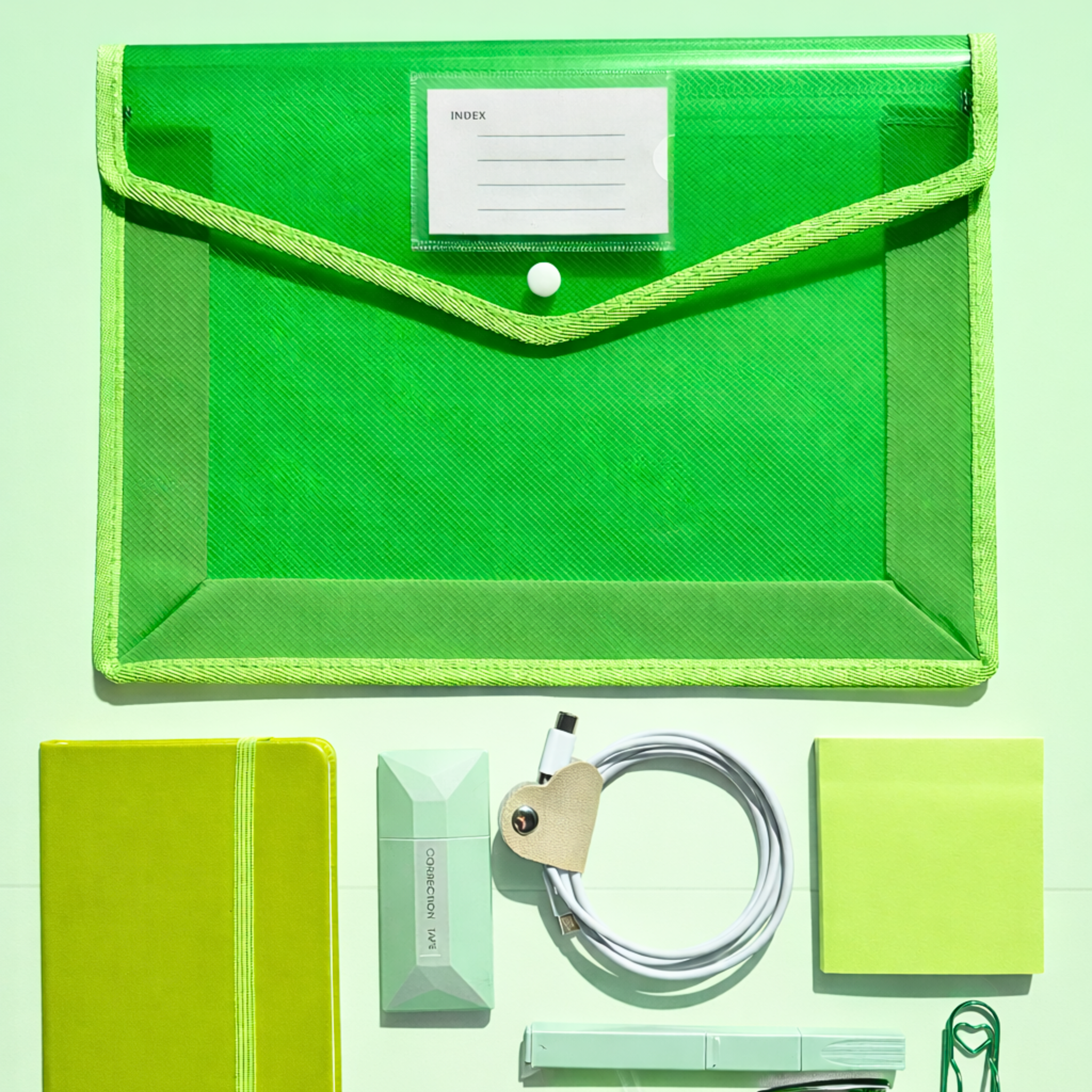 The Office Essentials Kit - Green