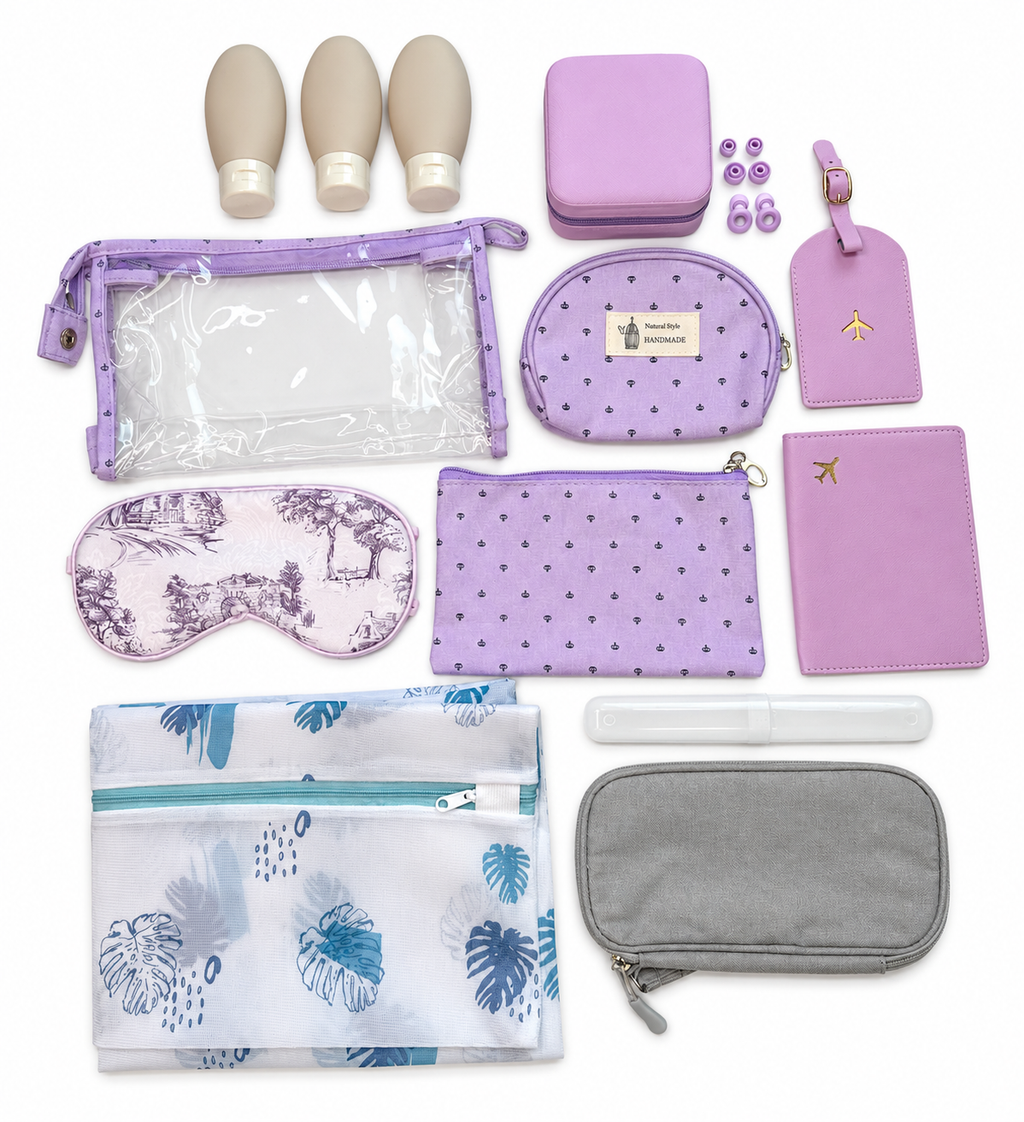 The Travel Essentials Kit - Lavender Bliss