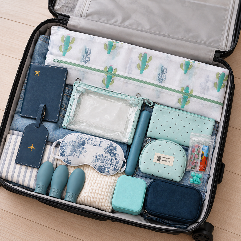 The Travel Essentials Kit - Seafoam Escape